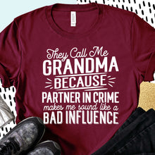 Load image into Gallery viewer, They Call Me Grandma
